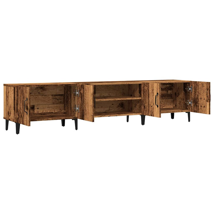 TV Cabinet Old Wood 180x31.5x40 cm Engineered Wood