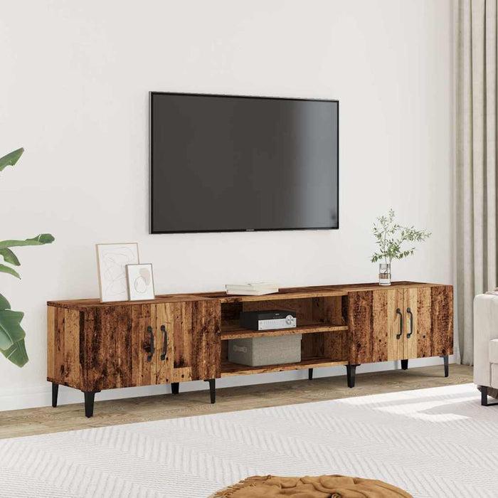 TV Cabinet Old Wood 180x31.5x40 cm Engineered Wood