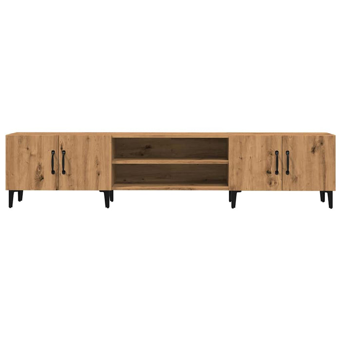 TV Cabinet Artisian Oak 180x31.5x40 cm Engineered Wood