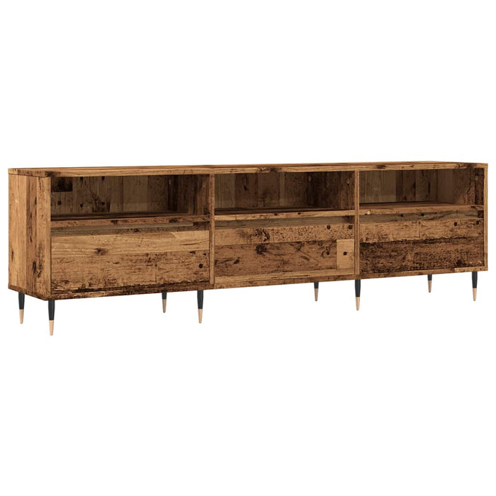 TV Cabinet Old Wood 150x30x44.5 cm Engineered Wood