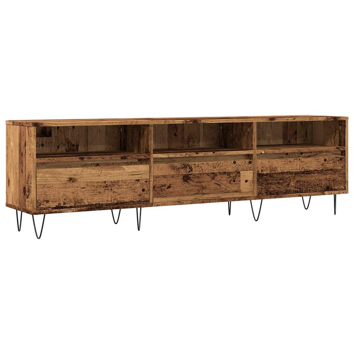 TV Cabinet Old Wood 150x30x44.5 cm Engineered Wood