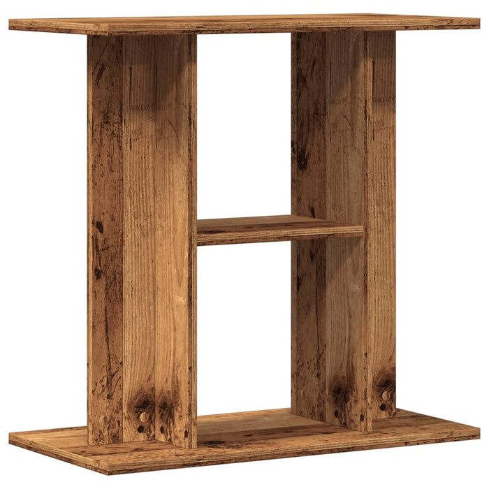 Aquarium Stand Old Wood 60x30x60 cm Engineered Wood