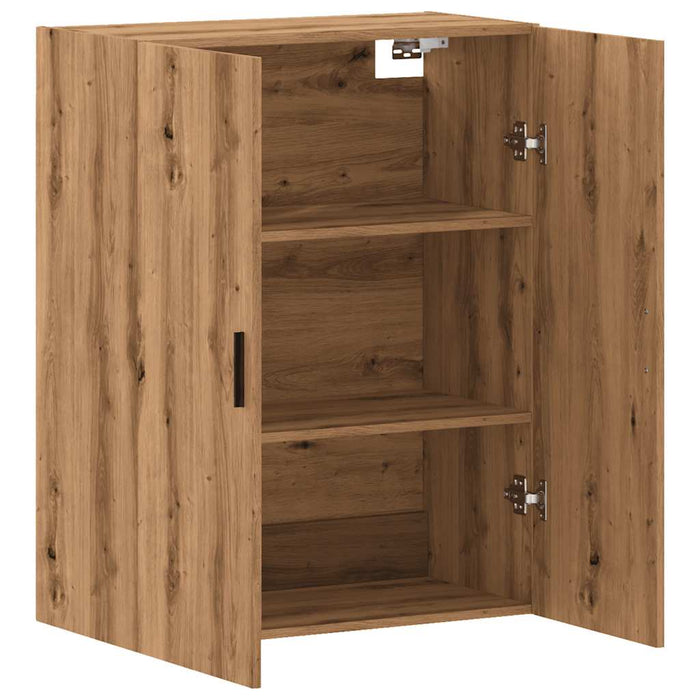 Wall Mounted Cabinet Artisan Oak 69.5x34x90 cm