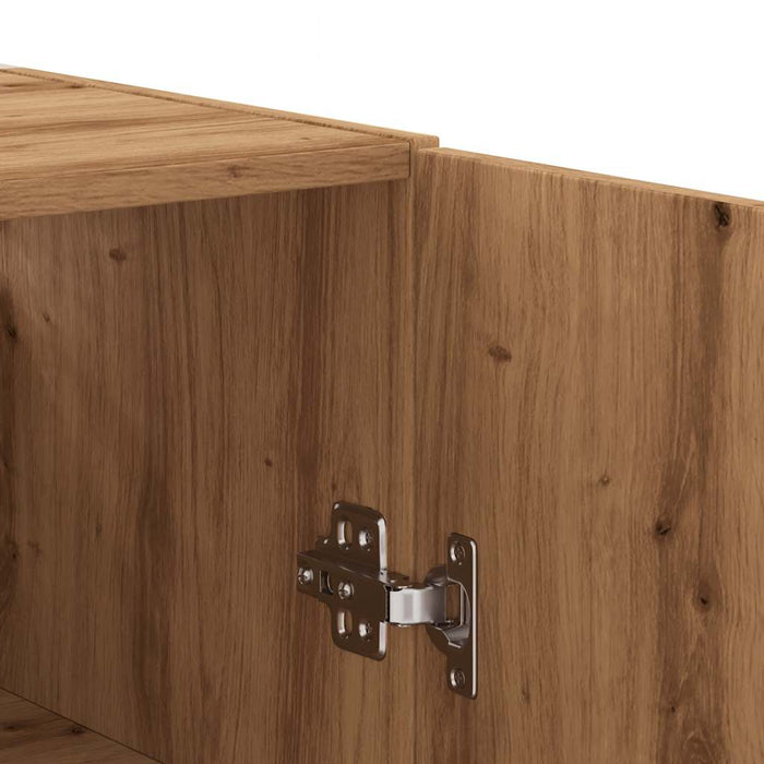 Wall Mounted Cabinet Artisan Oak 69.5x34x90 cm