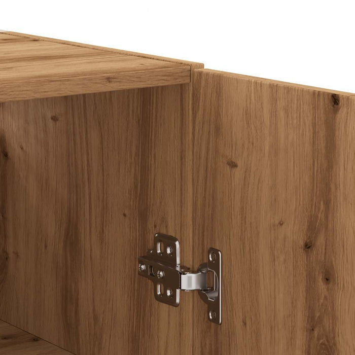 Wall Mounted Cabinet Artisan Oak 69.5x34x90 cm