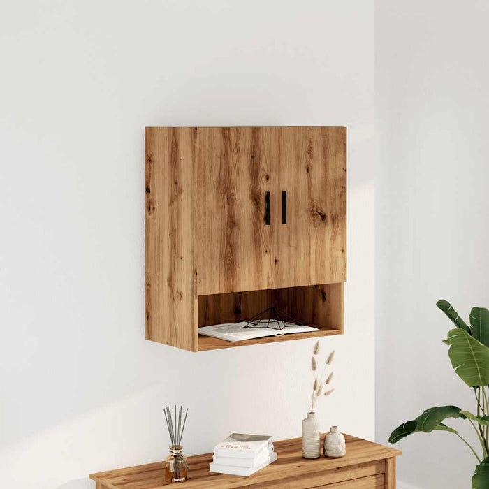 Wall Cabinet Artisan Oak 60x31x70 cm Engineered Wood