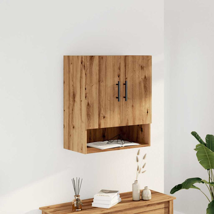 Wall Cabinet Artisan oak 60x31x70 cm Engineered Wood