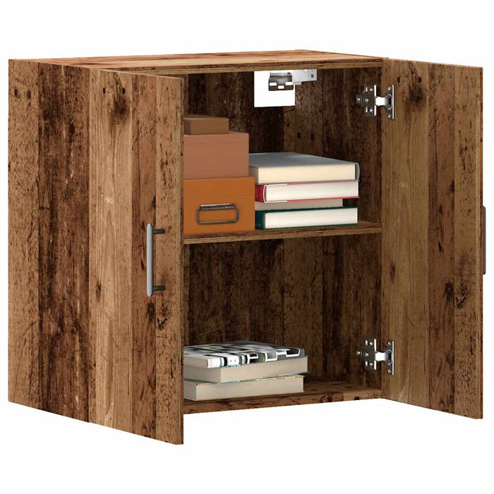 Wall Cabinet Old Wood 60x31x60 cm Engineered Wood