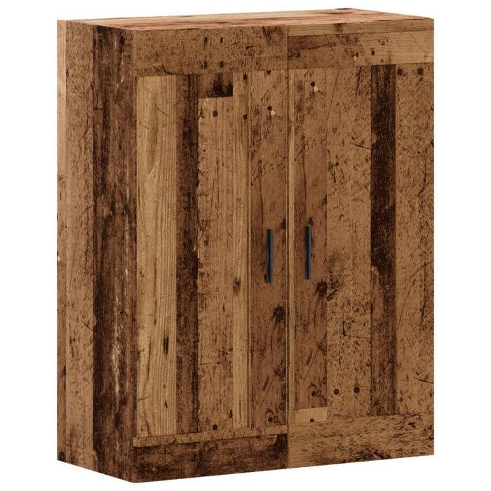 Wall Mounted Cabinet Old Wood 69.5x34x90 cm Engineered Wood