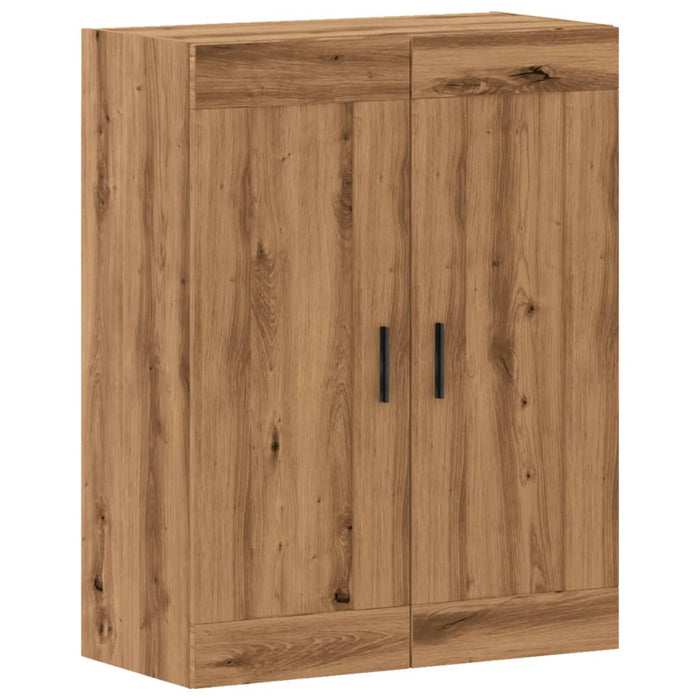 Wall Mounted Cabinet Artisian Oak 69.5x34x90 cm Engineered Wood