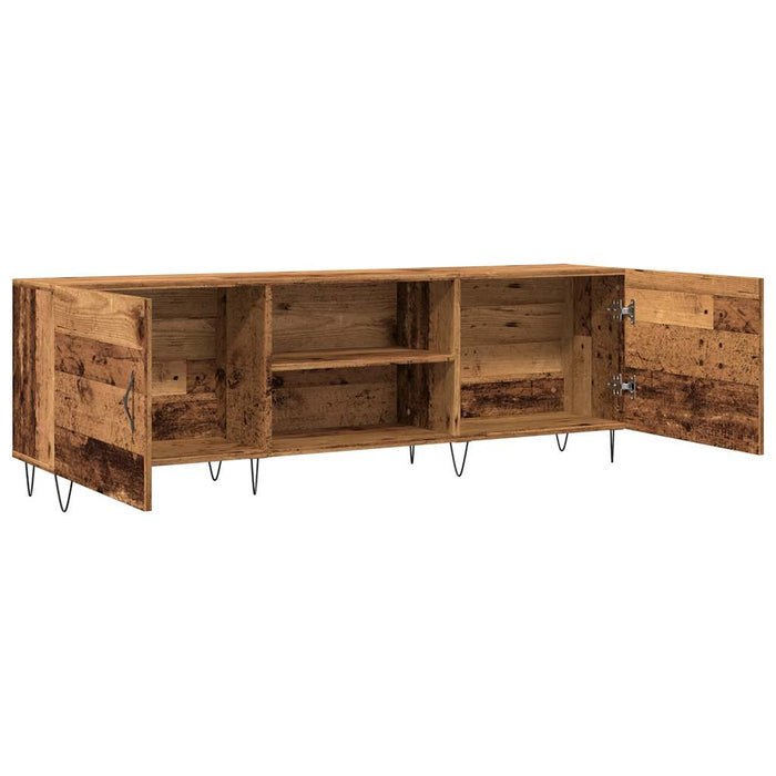 TV Cabinet Old Wood 150x30x50 cm Engineered Wood