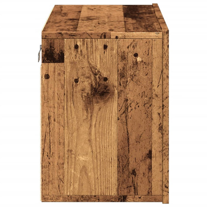 Тумба под телевизор настенная Old Wood 60x30x41 см