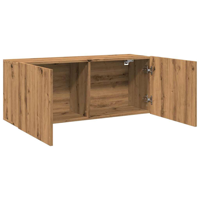 ТВ Шкаф Стенен Artisan Oak 100x30x41 см