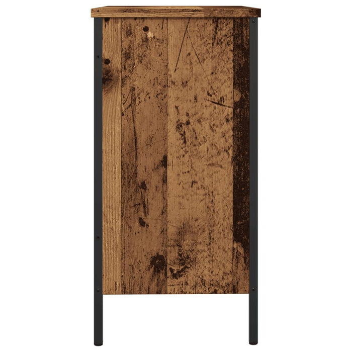 Sink Cabinet Old Wood 80x30x60 cm Engineered Wood