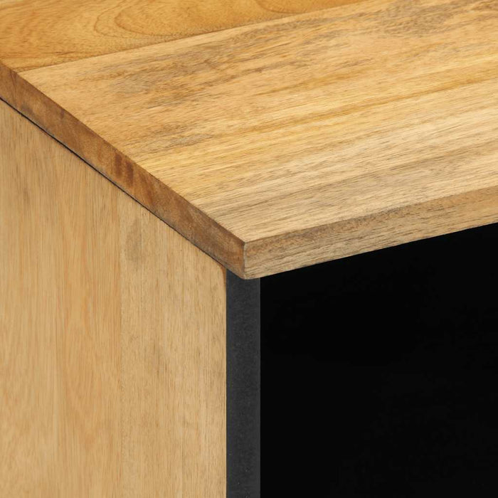 Bedside Cabinet Brown 40x33x46 cm Solid Wood Mango