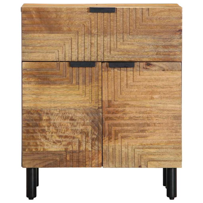 Bedside Cabinet Brown 50x33x60 cm Solid Wood Mango