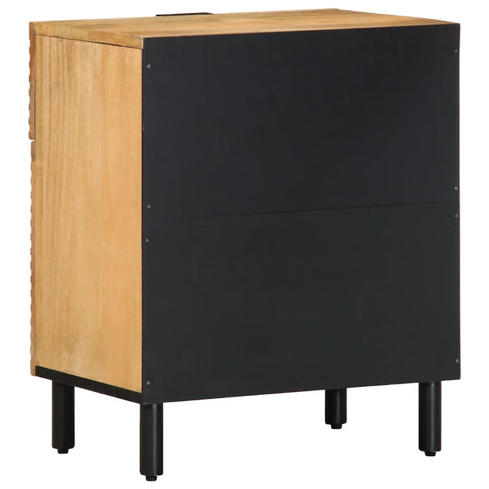 Bedside Cabinet Brown 50x33x60 cm Solid Wood Mango