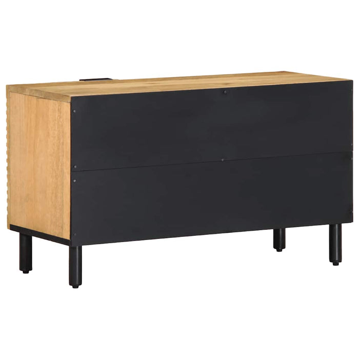 TV Cabinet Brown 80x31.5x46 cm Solid Wood Mango