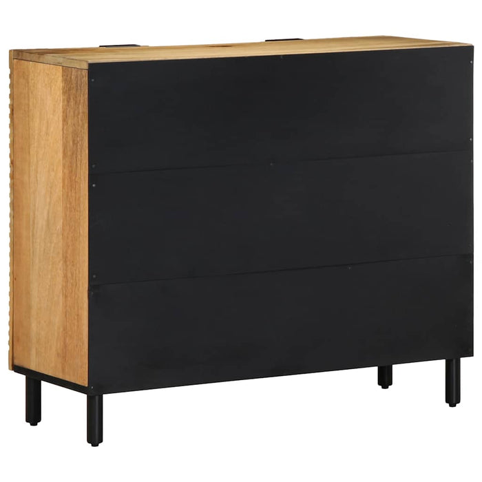 Sideboard Brown 90x33x75 cm Solid Wood Mango