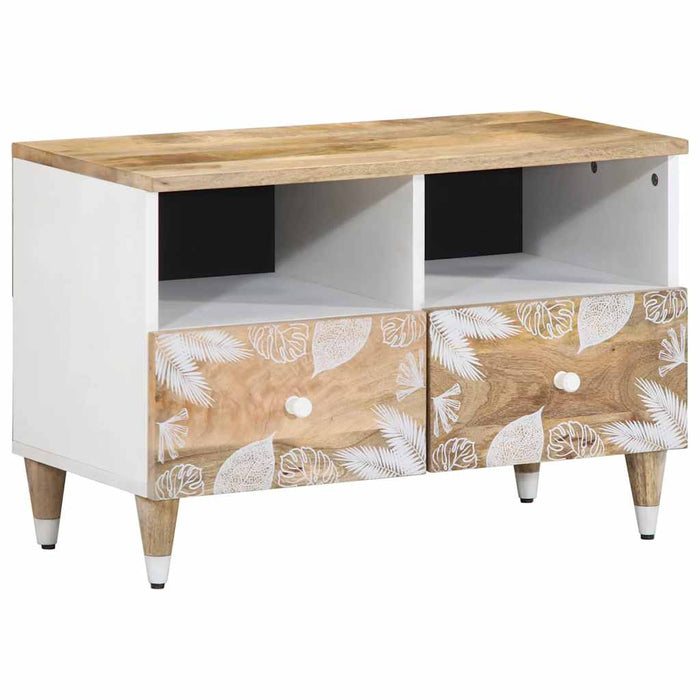 TV Cabinet 70x33.5x46 cm Solid Wood Mango