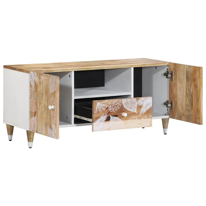 TV Cabinet 105x33.5x46 cm Solid Wood Mango