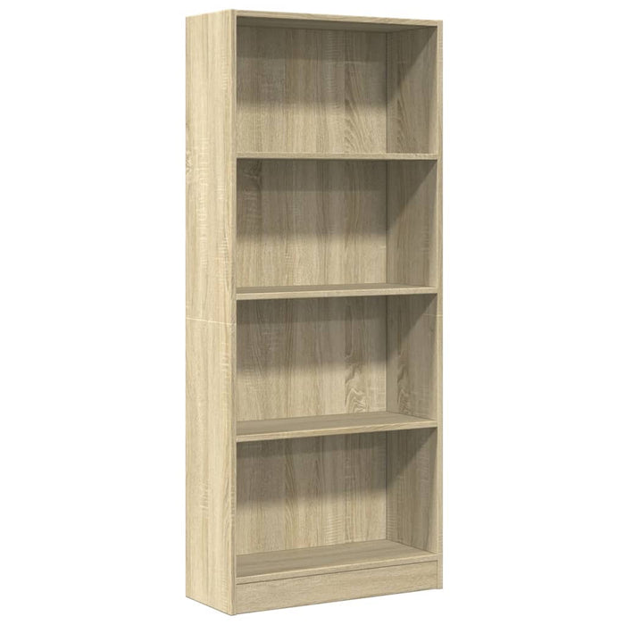 Bibliotecă Stejar Sonoma 60x24x143 cm Lemn prelucrat