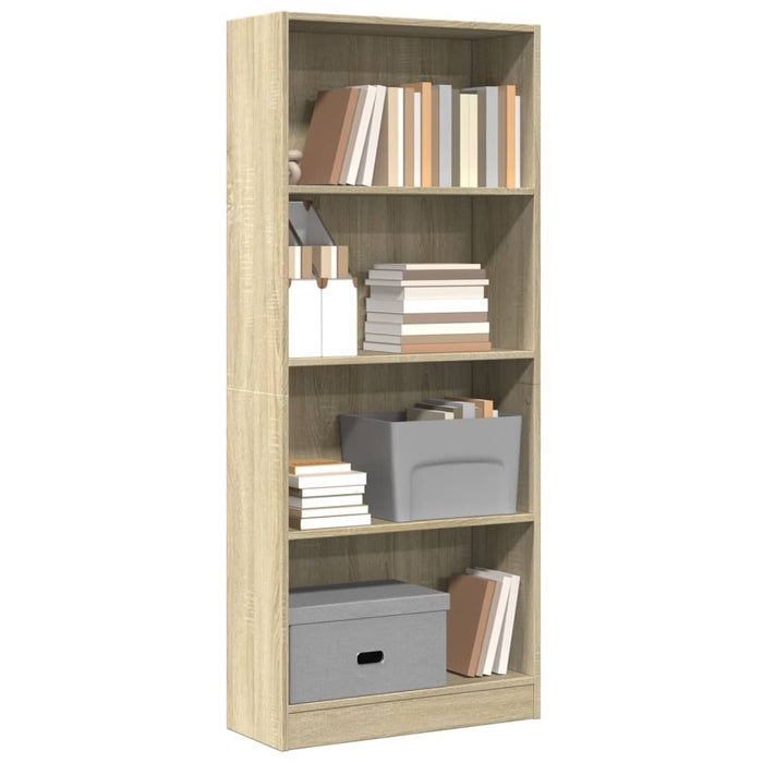 Bibliotecă Stejar Sonoma 60x24x143 cm Lemn prelucrat