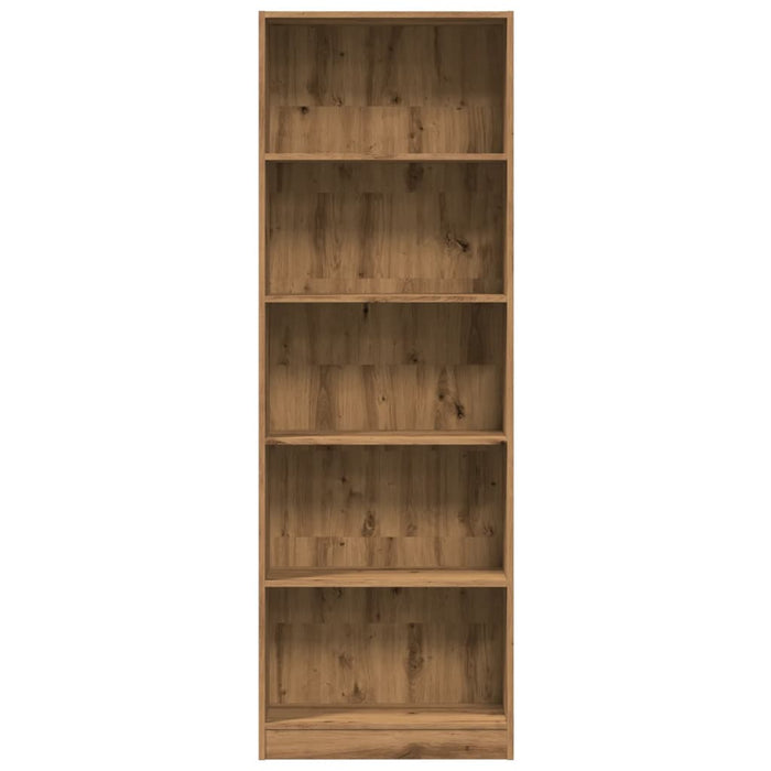 Bibliotecă Stejar Artisan 60x24x176 cm Lemn de inginerie