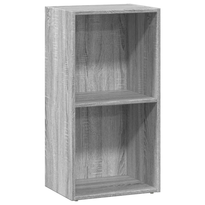 Етажерка за книги Grey Sonoma 40x30x77 cm Engineered Wood