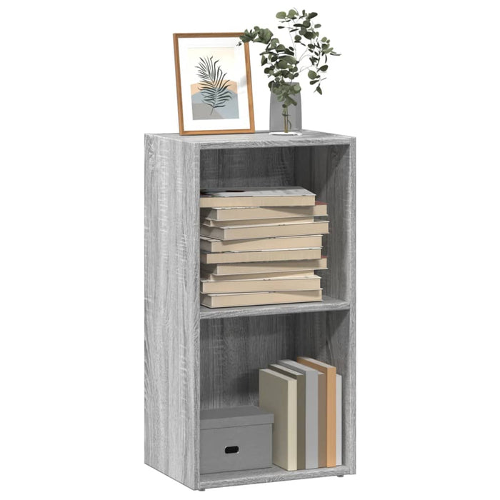 Етажерка за книги Grey Sonoma 40x30x77 cm Engineered Wood