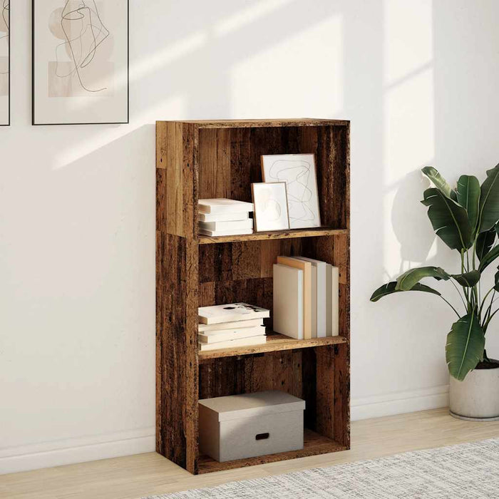 Етажерка за книги Old Wood 60x30x114 cm Engineered Wood