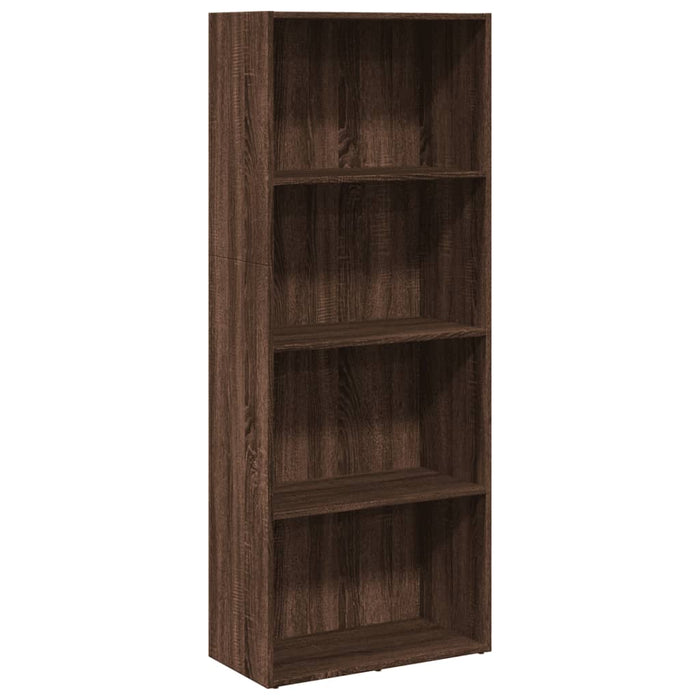 Bibliotecă Stejar Maro 60x30x152 cm Lemn Tehnic