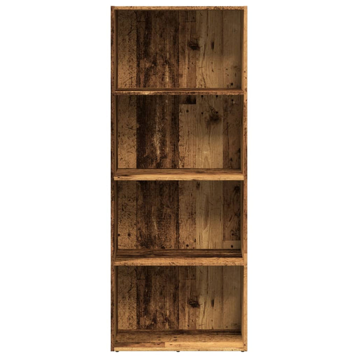 Етажерка за книги Old Wood 60x30x152 cm Engineered Wood