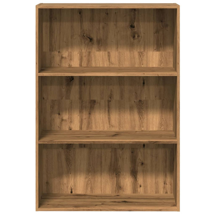 Bibliotecă Stejar Artisan 80x30x114 cm Lemn de inginerie