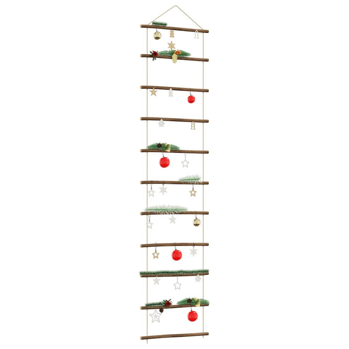 Wall Decoration Ladder-Shaped 50x200 cm Natural Branch