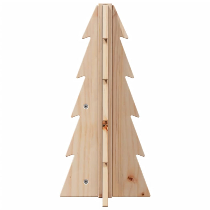 Wooden Christmas Tree for Decoration 49 cm Solid Wood Pine