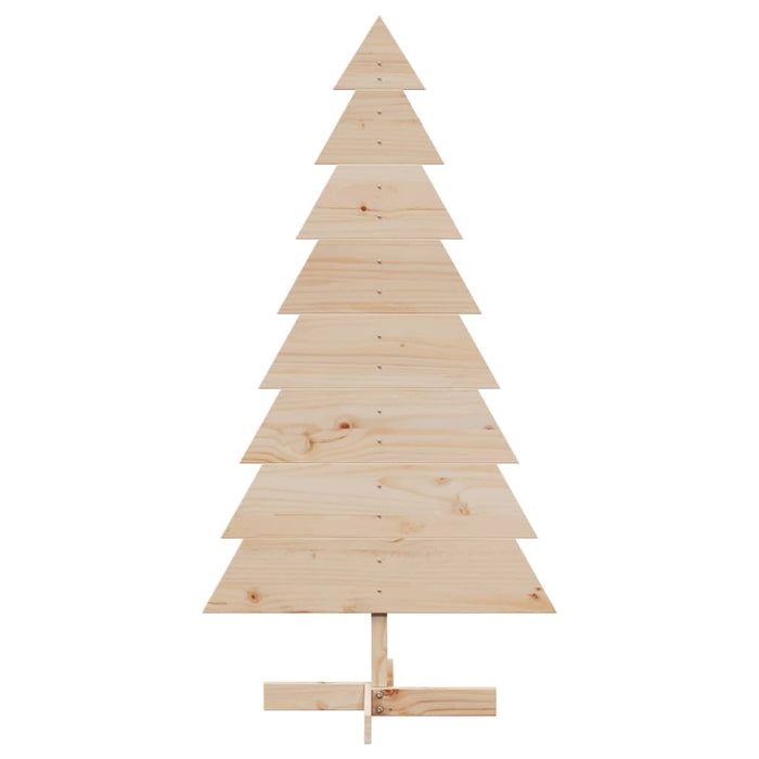 Wooden Christmas Tree for Decoration 150 cm Solid Wood Pine