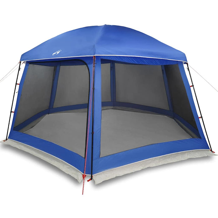 Pool Tent with Removable Fly & Mesh Walls Azure Blue 512x458 cm