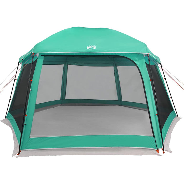 Pool Tent with Removable Fly & Mesh Walls Sea Green 512x458 cm