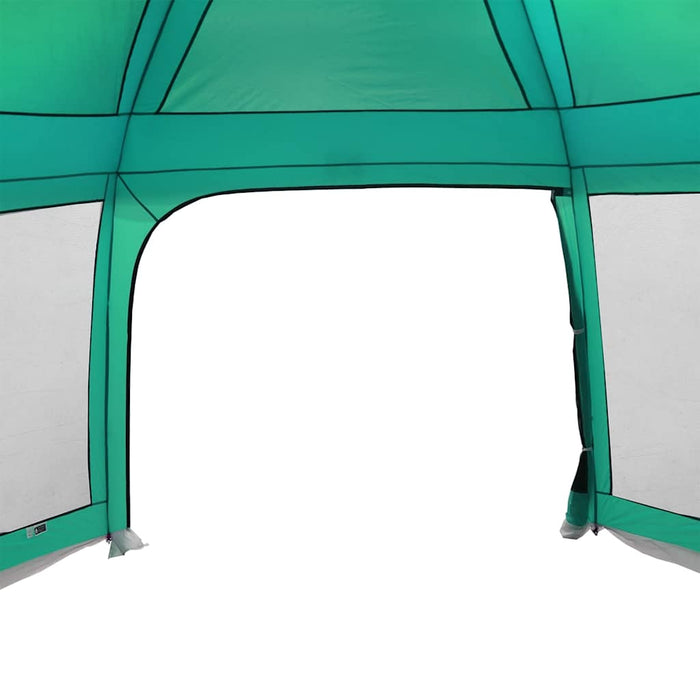 Pool Tent with Removable Fly & Mesh Walls Sea Green 618x532 cm