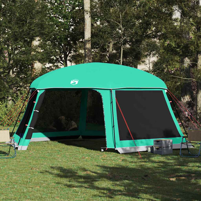 Pool Tent with Removable Fly & Mesh Walls Sea Green 618x532 cm