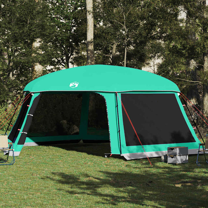 Pool Tent with Removable Fly & Mesh Walls Sea Green 670x590 cm