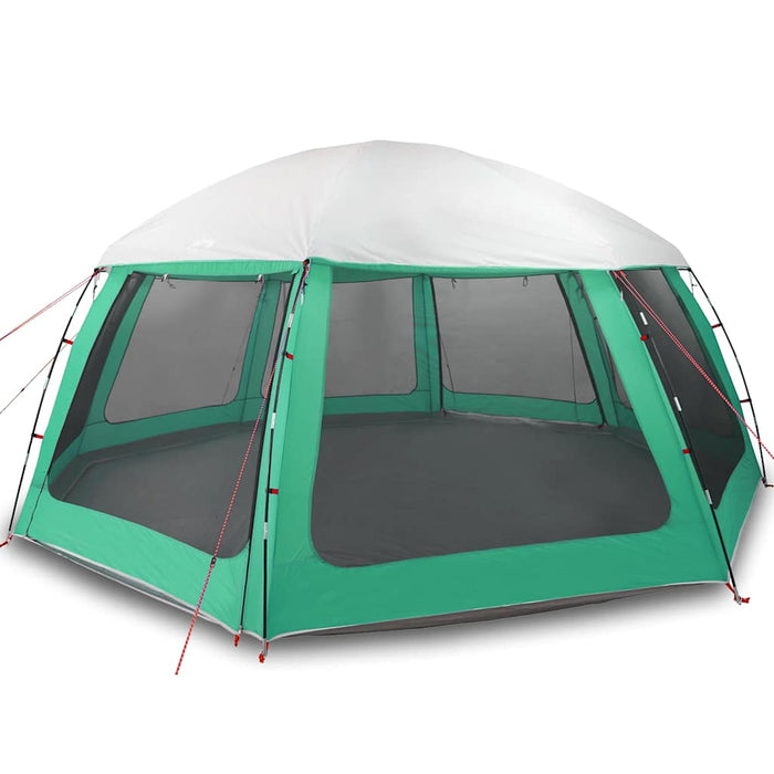 Pool Tent with Removable Fly & Mesh Walls Sea Green 612x612 cm