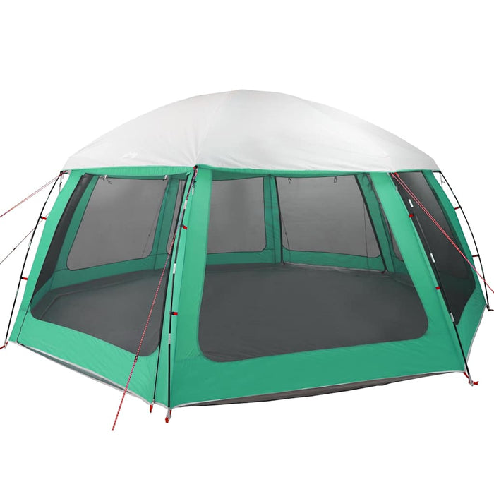 Pool Tent with Removable Fly & Mesh Walls Sea Green 612x612 cm