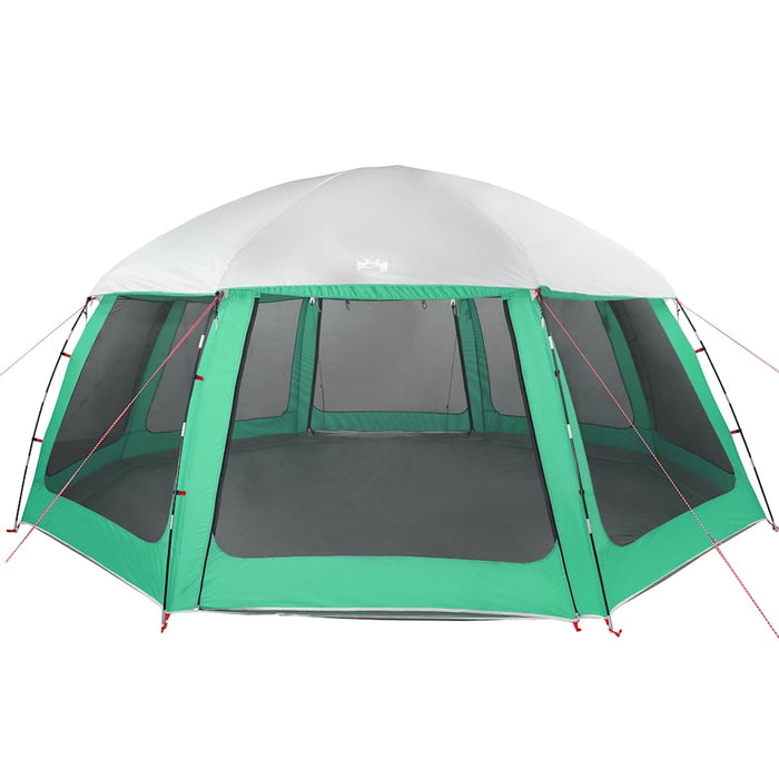 Pool Tent with Removable Fly & Mesh Walls Sea Green 612x612 cm