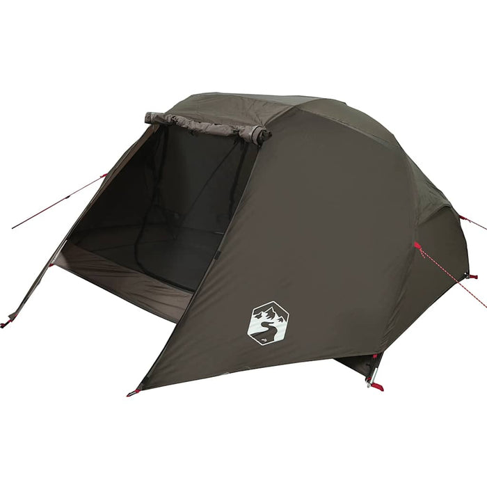 Fishing Tent 3-Person Brown Waterproof