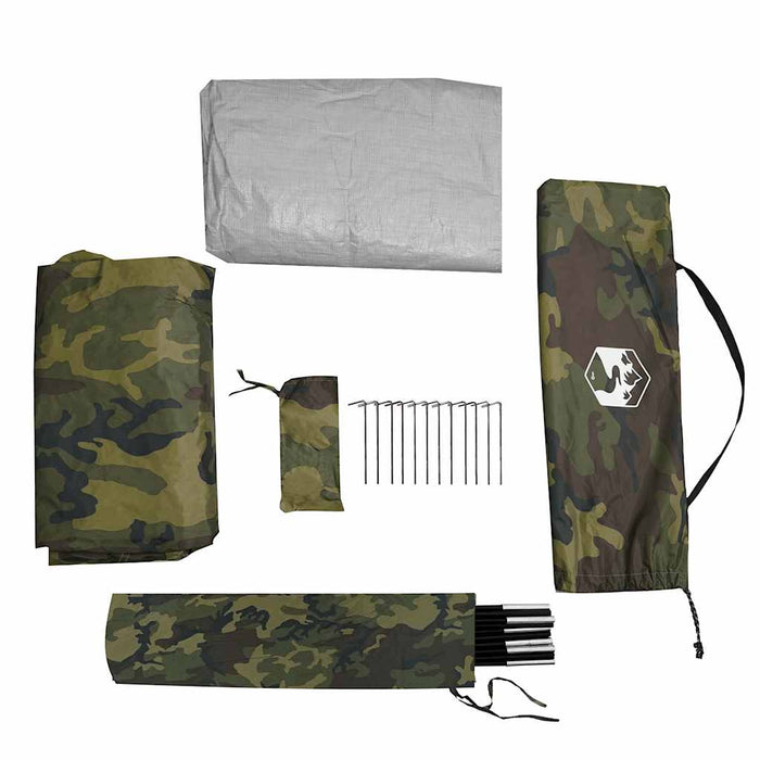 Fishing Tent 3-Person Camouflage Waterproof