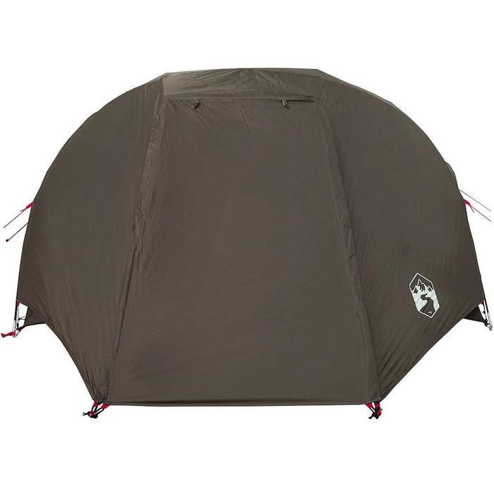 Fishing Tent 5-Person Brown Waterproof