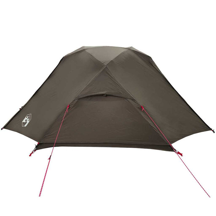 Fishing Tent 5-Person Brown Waterproof