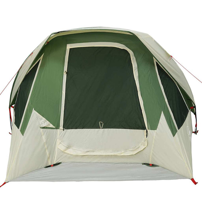 Camping Tent Cabin 4-Person Green Waterproof